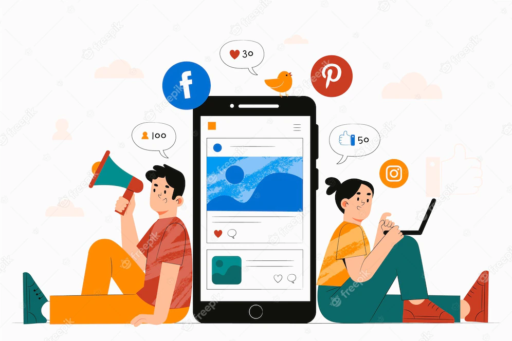 The 10-Steps to the Best Mobile App Development Process 5 hand drawn illustration people with smartphone marketing 52683 66659