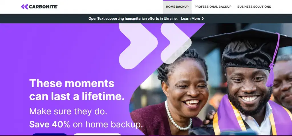 The 9 Best Utility Software Examples for Your Business 8 Screenshot of Carbonite