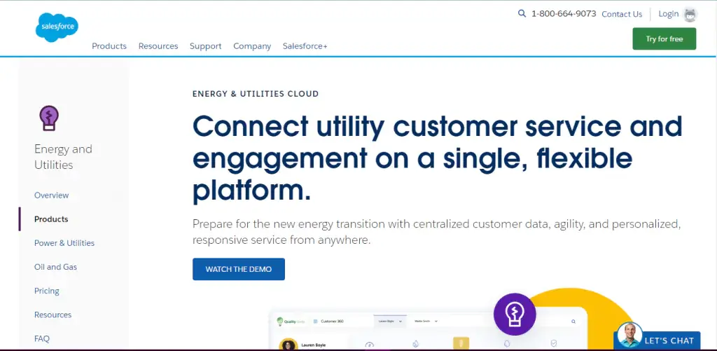 The 9 Best Utility Software Examples for Your Business 9 Screenshot of Energy Utilities cloud